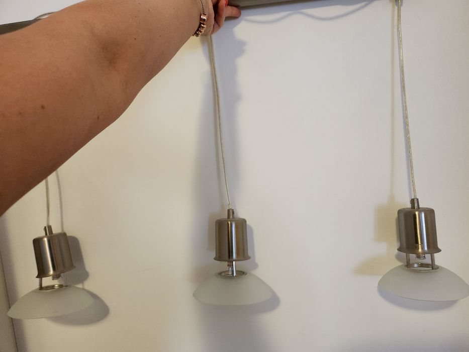 Lampă TRIO Leuchten 372610307 , 3xmax 25W , Nichel