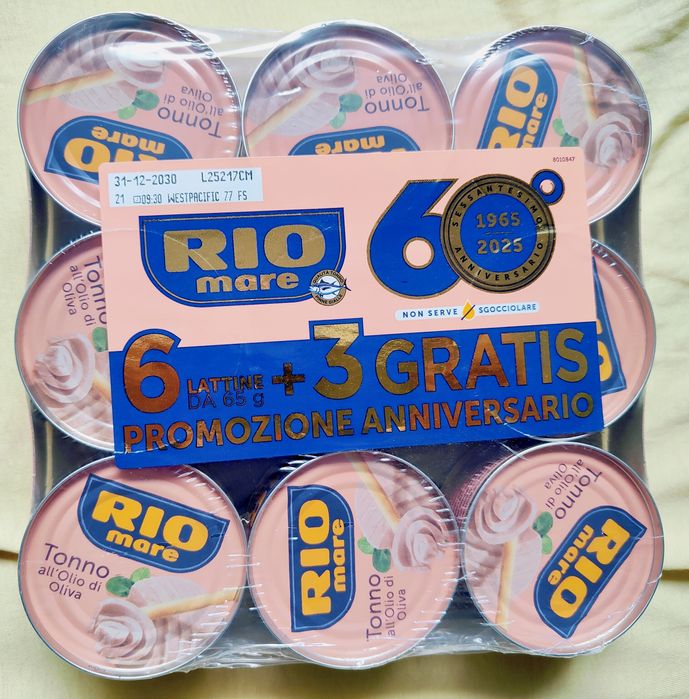 Conserve Ton in ulei măsline.