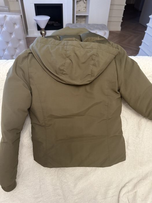 Geaca Tommy Hilfiger regular fit cu gluga si blana detasabila