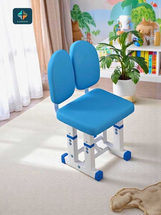 Детский стол и стул, набор регулируемой высоты, с ящиками