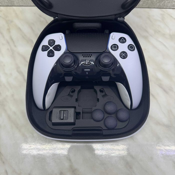 Controller PlayStation 5 DualSense Edge Hunt White Zeus Amanet Vitan