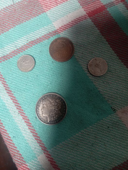 Монеты доллар Моргана