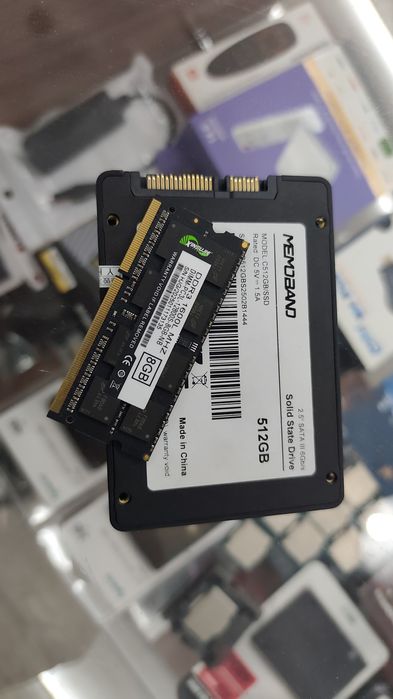 Новый ssd sata 512гб