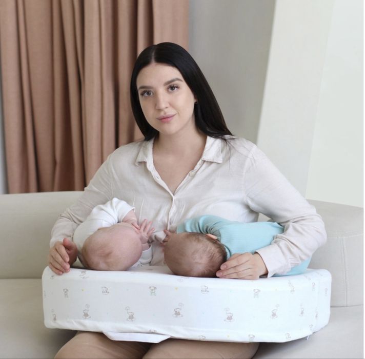 Подушка для кормления двойни/близнецов