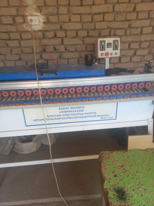 Avtomatik qirra yopishtirish stanogi (Edge Banding Machine) – MY07-Max