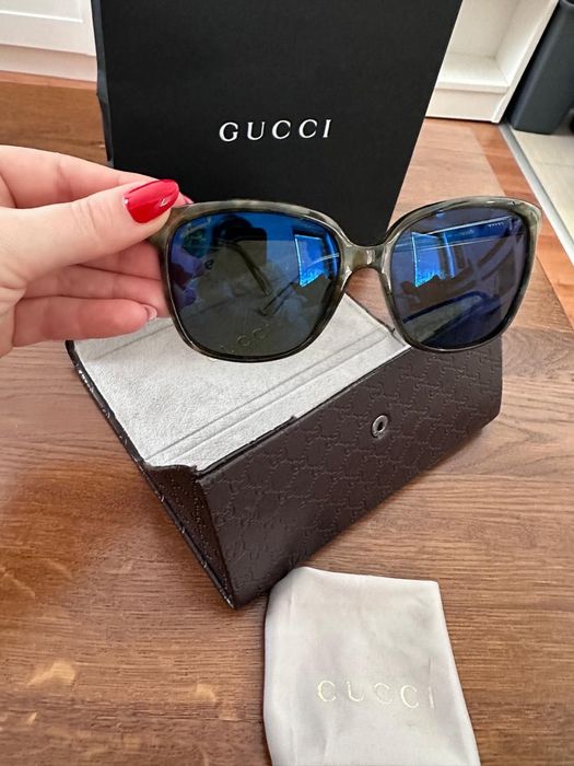 Оригинални очила GUCCI + калъф и пълен комплект – отлично състояние