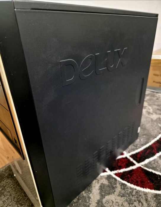 Carcasa PC Middletower alimentare SATA, 4 bay, silver&black, USB