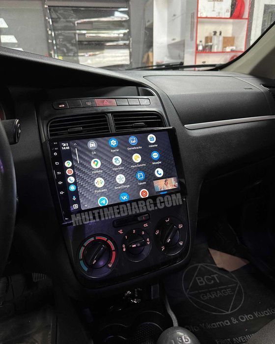 Fiat Punto-Linea  2007 - 2012 Мултимедия Навигация Android