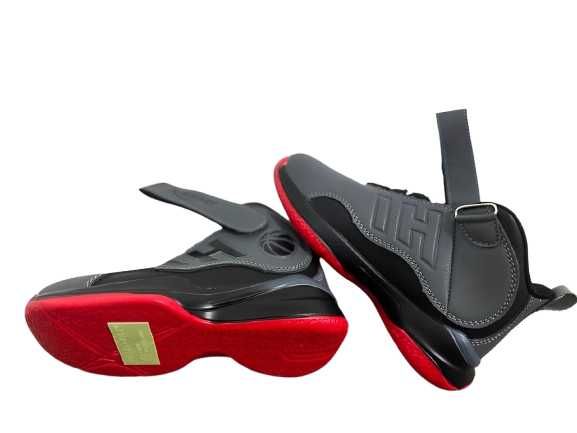 Ghete Sport Baieti/Bleu/Gri-Negru cu talpa rosie/Nr :33/34/36