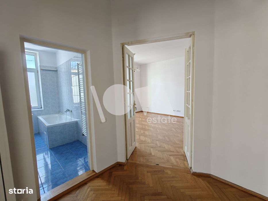 De închiriat: apartament 4 camere stradal- pretabil birou - Cotroceni
