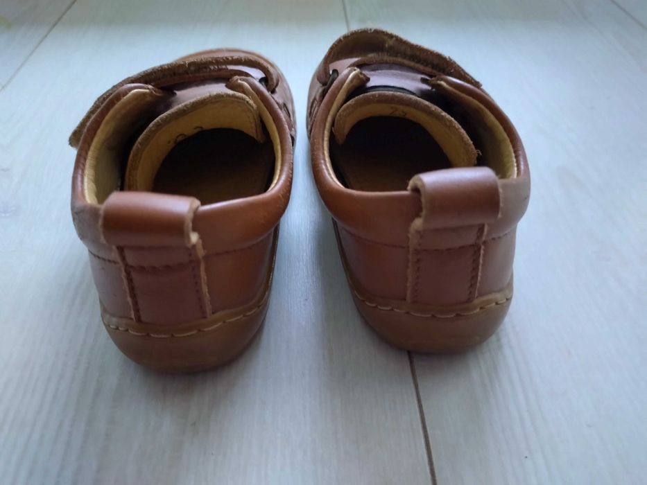 [Pantofi piele copii] Marca Tikki, nr 23, Piele, Maro