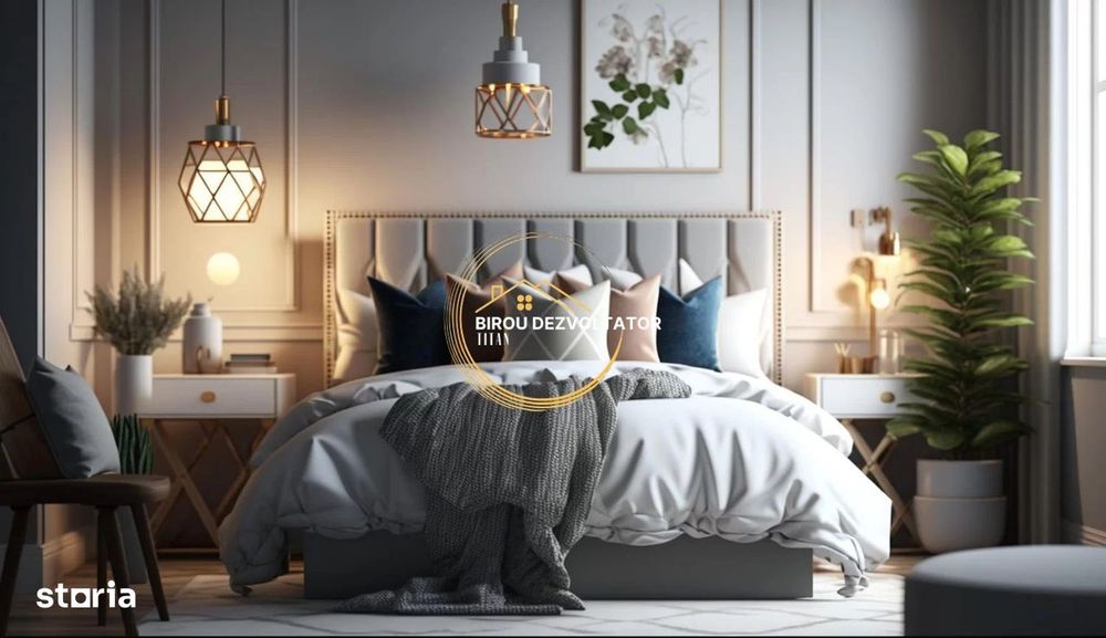 Penthouse Modern Terasa mare Vedere libera 12minute de metrou Teclu