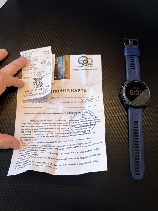 Garmin Enduro 3  с Гаранция гармин