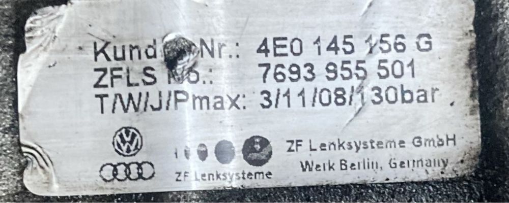 Audi A8 D3 4.2 tdi Хидравлична Помпа