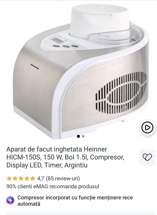 Aparat de facut inghetata