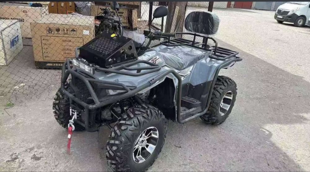 Квадроцикл 4х4 с лебёдкой