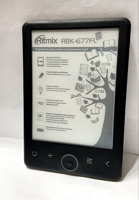 Электронная книга Ritmix RBK-677FL