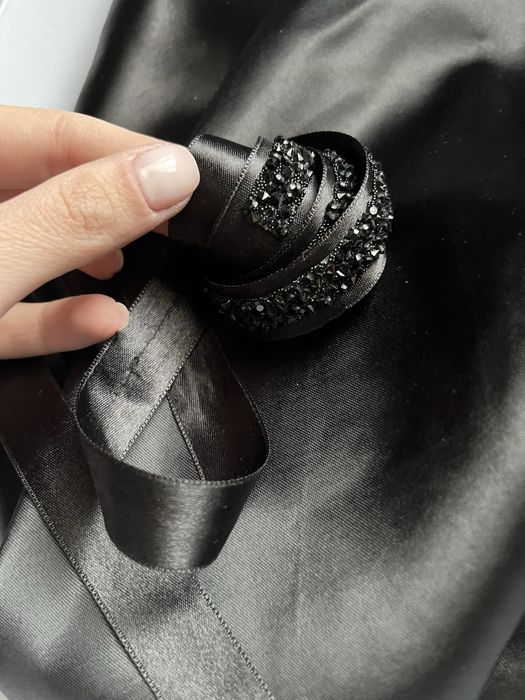 Официлна дълга рокля с подарък колан Loretti / Лорети