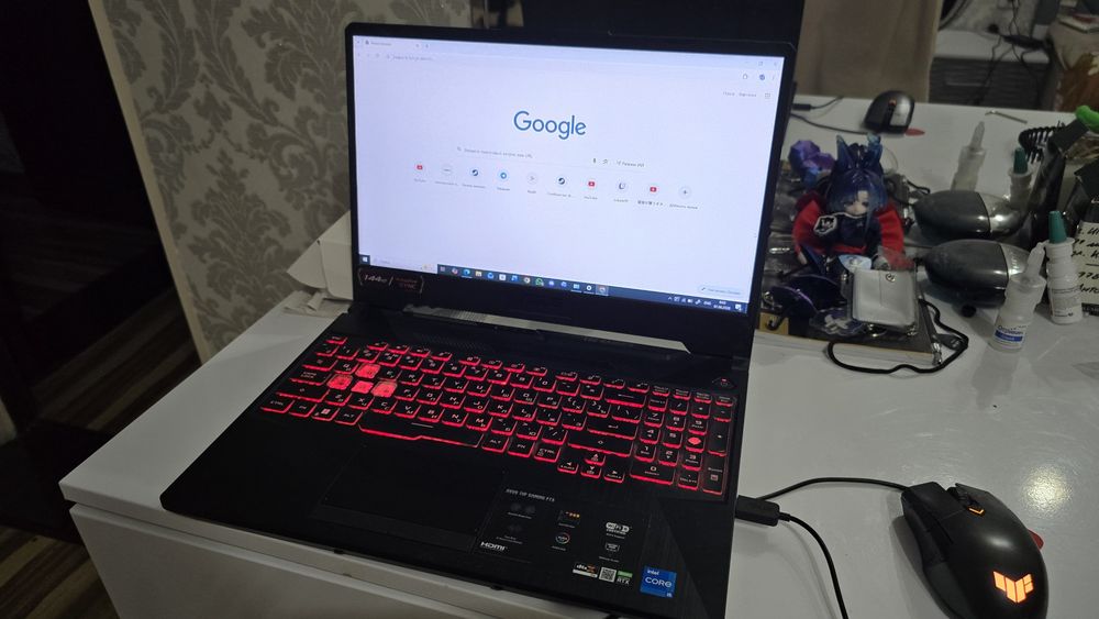Ноутбук Asus Tuf Gaming f15, rtx3060