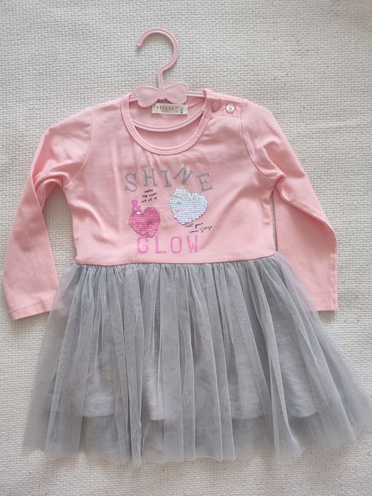 Бебешка рокля с тюл