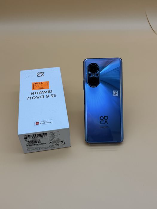 Huawei Nova 9 SE , 128 GB , 8 GB RAM  , Crystal Blue / Amanet R Shop Gold / Cod Produs : 105