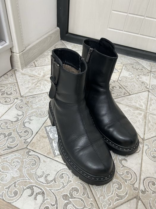 Кожаная обувь зимняя 40 размера