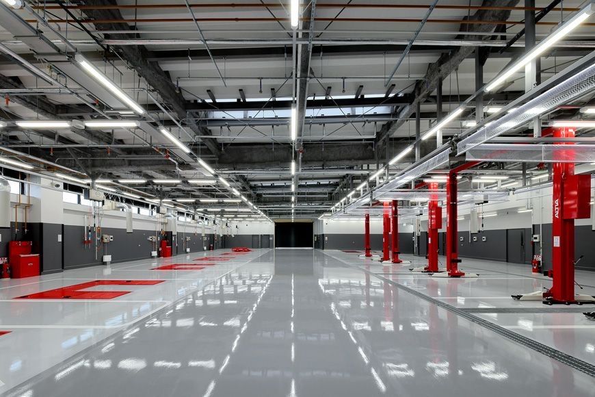 Эпоксидная наливной пол для промышленных объектов