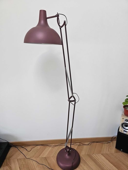 Лампион BORGILLIO - цвят тъмен бургунд