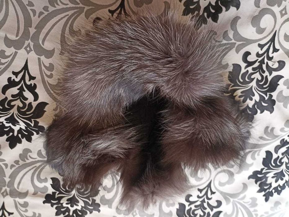 шапка малахай с мехом