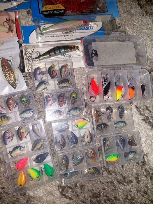 Примамки,воблер,блесни,силикон,плопер,клен,костур,щука,бяла,сом распер