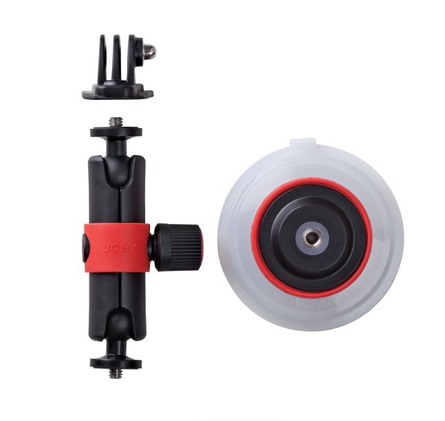 Joby Suction Cup & Locking Arm cu Adaptor GoPro