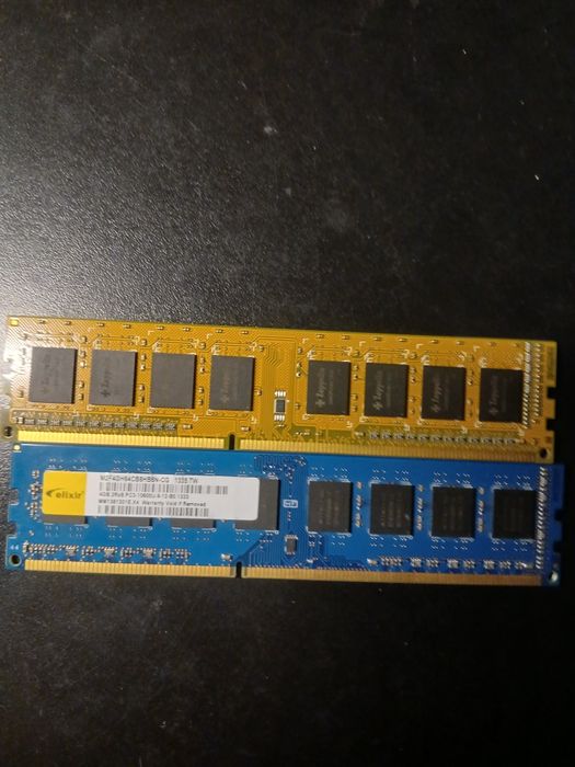 Ддр3 по 4гб 1666мхз
