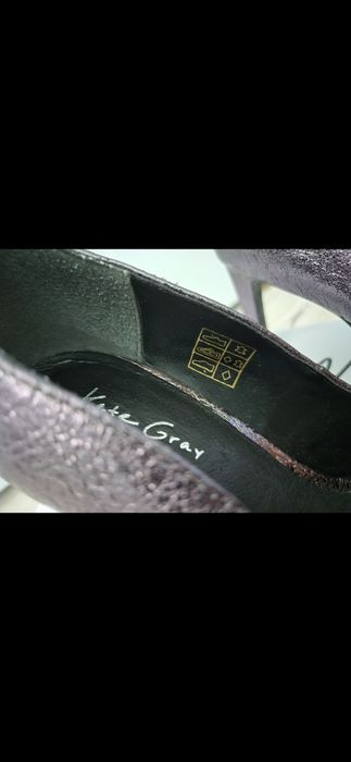 Kate Grey Обувки на ток 36 естествена кожа