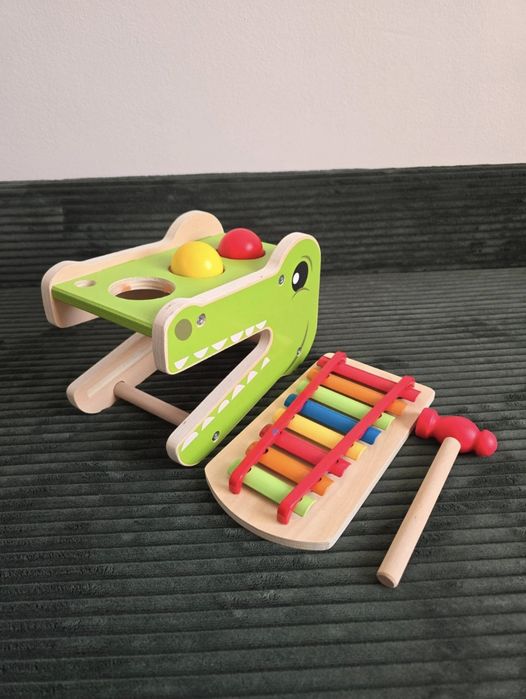 Set jucarii educative din lemn