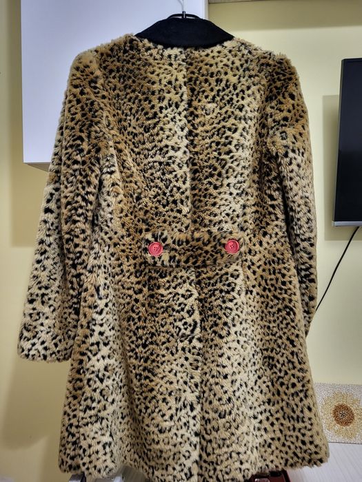 Palton damă leopard