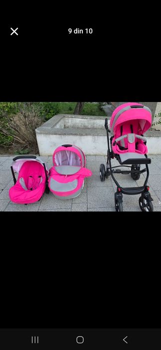 Vand carucior 3 in 1 Krausman