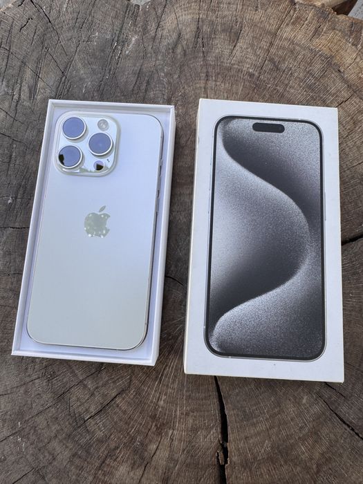 Iphone 15 Pro White Titanium 256 GB