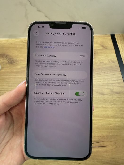 Iphone 13 PRO MAX 256GB SILVER като НОВ!!!