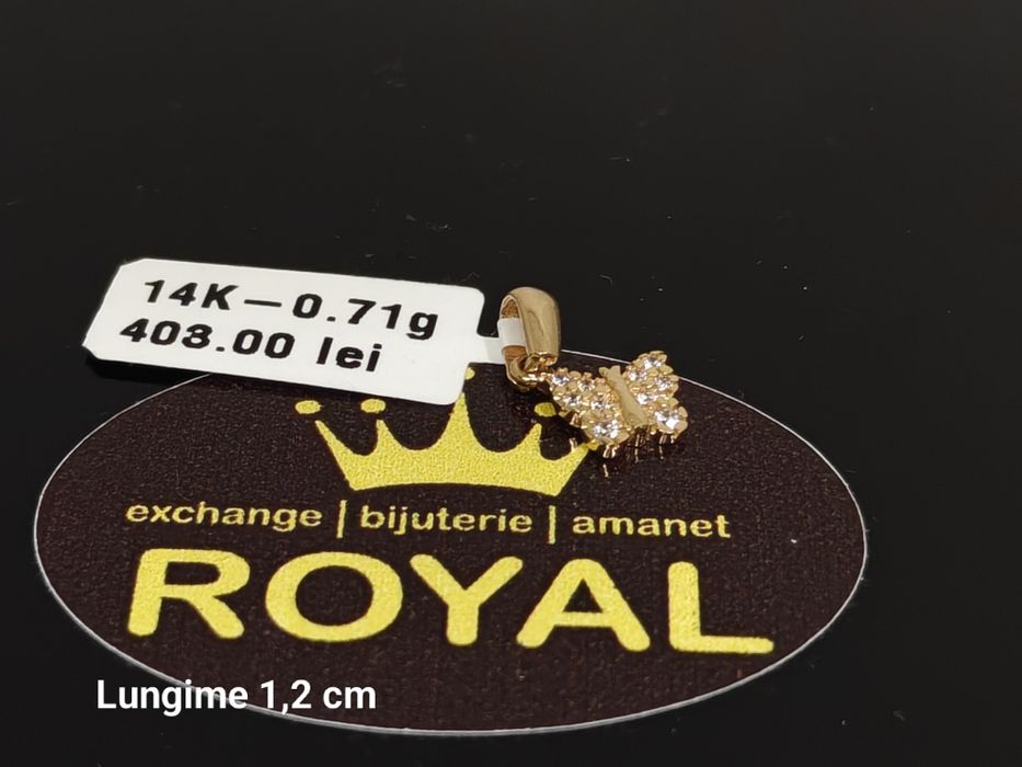 Bijuteria Royal: Pandantiv aur 14k/0.71 gr