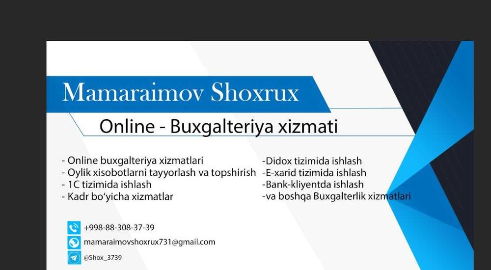 Bugalterya xizmati