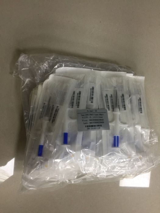 Чип для КРС и МРС метка бирка микрочип