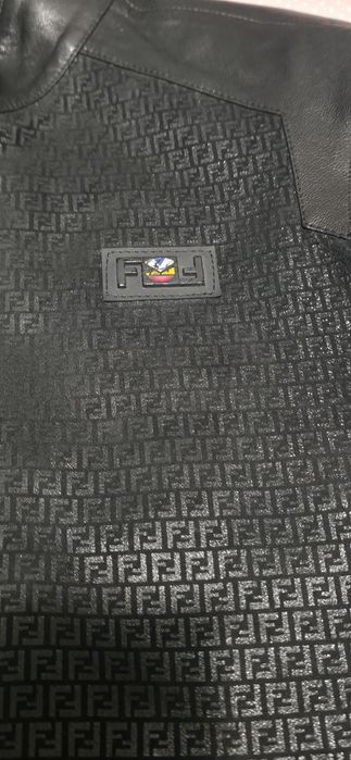 FENDI-Мъжко Кожено Яке.