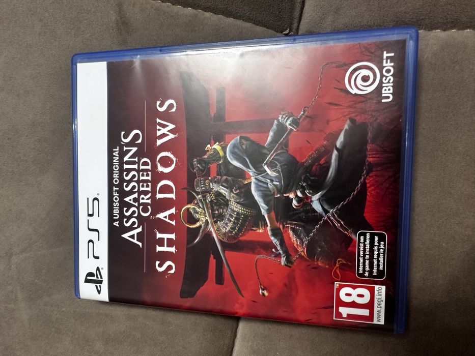 Продам игру на ps5 assasins creed shadows