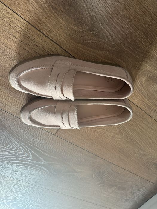 Лоферы замшевые Zara, 36р