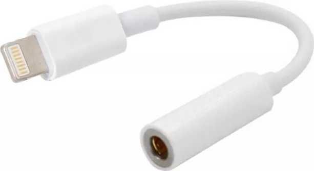 Adaptor casti iPhone Lightning to jack 3.5 mm