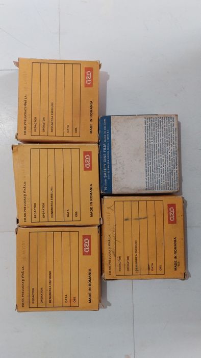 Filme16 mm Azomures și Agfa Gevaert