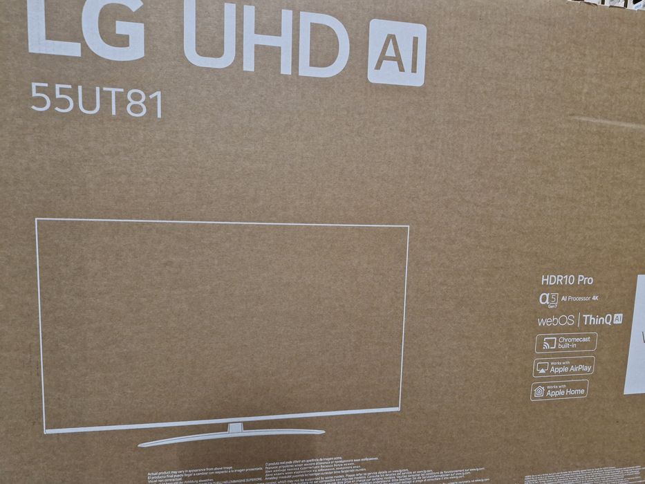 Televizor LG LED 55UT81003LA, 139 cm, Smart, 4K Ultra HD