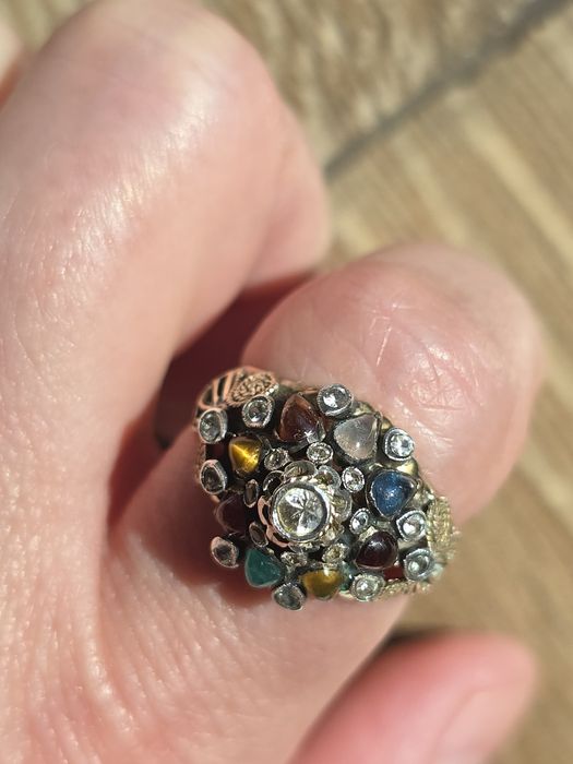 Inel  Thai princess  ring aur 9 k