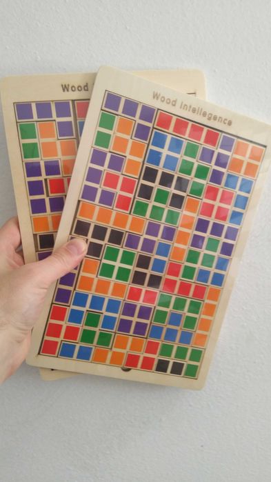 PIXEL - Голям Дървен Тетрис с лазерна изработка / TETRIS BLOCKS