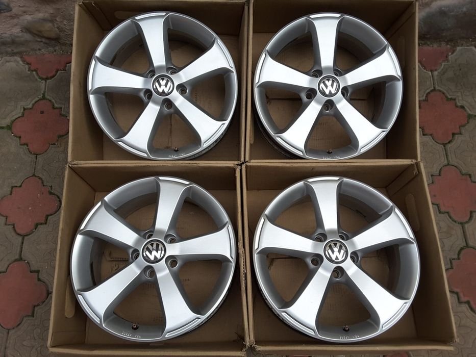 jante aliaj 17; 5x112; originale Vw Passat CC, b8, Alltrack, Tiguan
